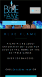 Mobile Screenshot of blueflamelounge.com